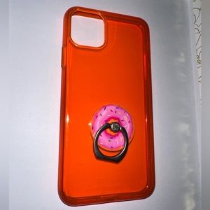Velvet Caviar Neon Orange iPhone 11 Pro Max Phone Case